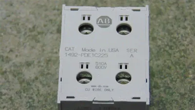 Allen Bradley 1492-PDE1C225 Power Distribution Block Series A Used