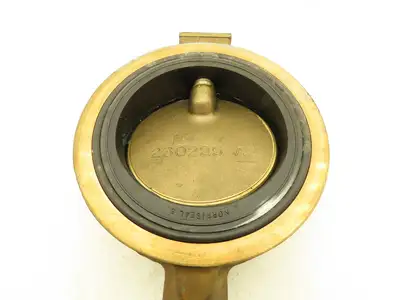 Norriseal MIL-V-22133  5" Brass Bronze Wafer Butterfly Valve w/Gear Operator