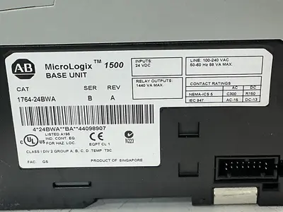 USED ALLEN BRADLEY 1764-24BWA SER B