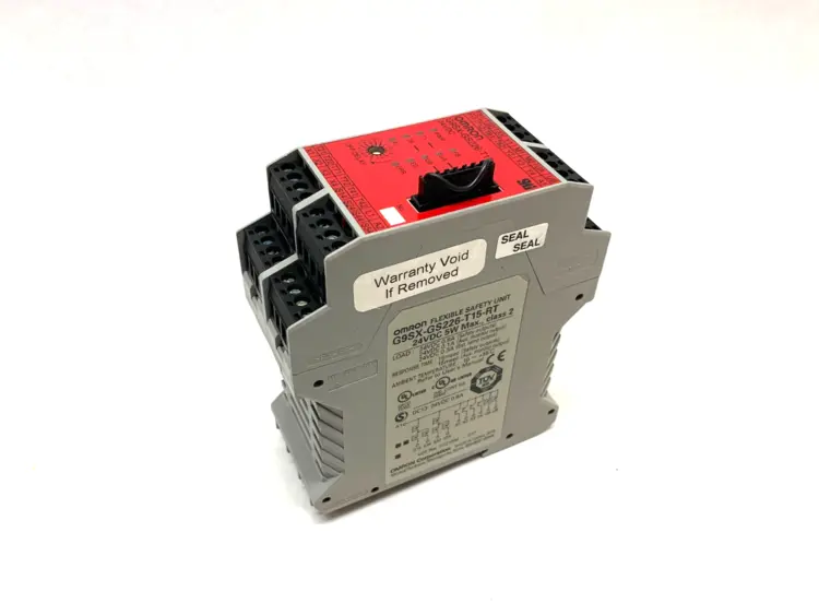 New | in-Stock OMRON FLEXIBLE SAFETY RELAY UNIT 24VDC 5W MAX Relays & Switches | Maverick Industrial Sales #1108779