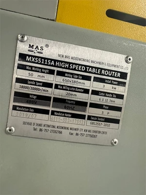 USED 2019 MAS MXS5115A