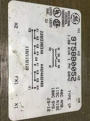 USED GENERAL ELECTRIC / GE 9T58B0052