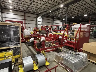 60” x 0.079” x 30,000 Lbs. Red Bud Cut-to-Length Line (NEW 2025, NEVER USED)