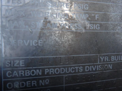 Karbate / Union Carbide 3118 Sq. Ft. Heat Exchanger