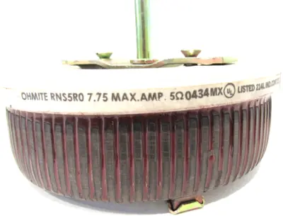 NEW OHMITE RNS5R0 RHEOSTAT