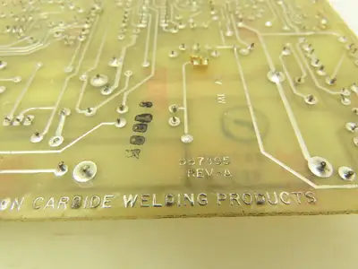 L-Tec 997495 REV A Welder Voltage Control Board Union Carbide Circuit