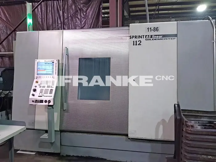 Used 2009 DMG MORI GILDEMEISTER SPRINT 65 LINEAR CNC Lathes | FRANKE CNC, LLC #1382627