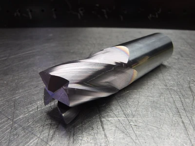 CTMI 1" Carbide Endmill 4 Flute 1" 4F W/ .015 Crnr Rad TIALN (LOC2875A)