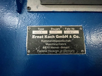 KOCH Bar Straightener and Cutter, top condition, POA