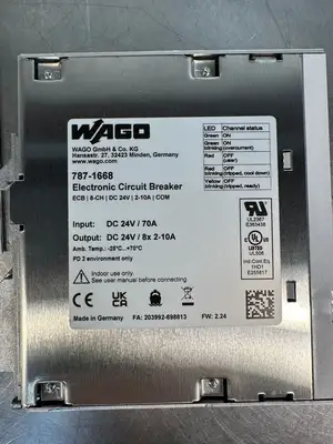 Used Wago Wago ECB Circuit Breakers South Carolina US | Palmetto Automation #1319819