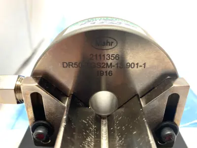 New | in-Stock MAHR DIMENSIONAIR 2-JET AIR RING GAUGE W/ GUIDE CHUTES & BASE PLATE Can Labelers Michigan US | Maverick Industrial Sales #1123061