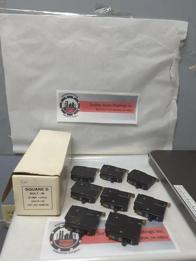 Used SQUARE D QOB130 Switchgears Ohio US | Surplus Asset Holdings #1185599