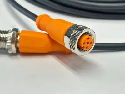 New | in-Stock IFM CONNECTION CABLE M/F M12 5M VDOGH040MSS0005H04STGH040MSS Cable & Wire | Maverick Industrial Sales #1100905
