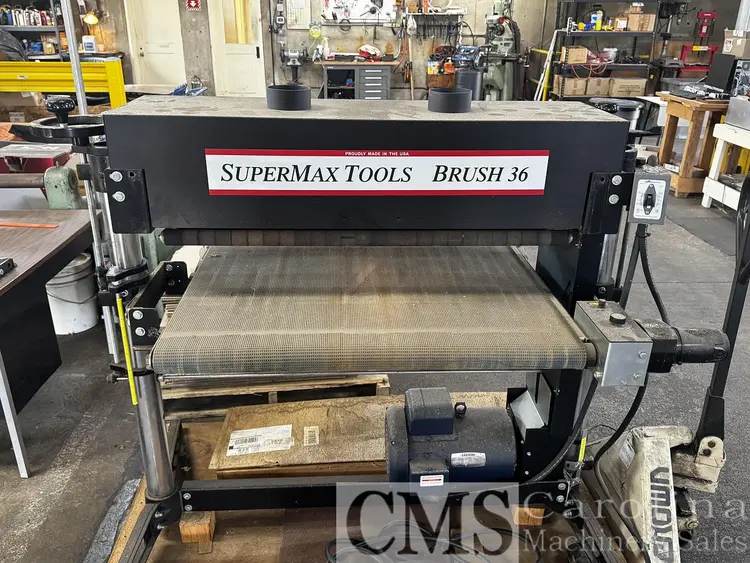 Used SUPERMAX TOOLS SUPERBRUSH BRUSH SANDER Woodworking Sanders North Carolina US | CAROLINA MACHINERY SALES #1309361