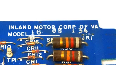 USED INLAND MOTOR CORP. EM-0-00 INTERLOCK AND BRAKE BOARD 16-8B-134, 33526-3