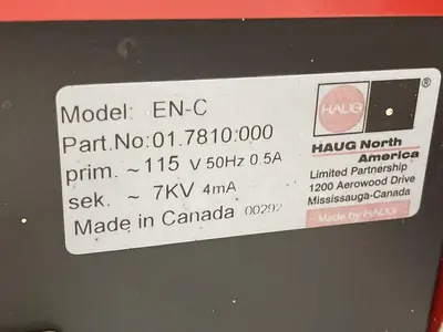Used HAUG _UNKNOWN_ Miscellaneous Equipment (Electrical & Power) | Surplus Asset Holdings #1197727