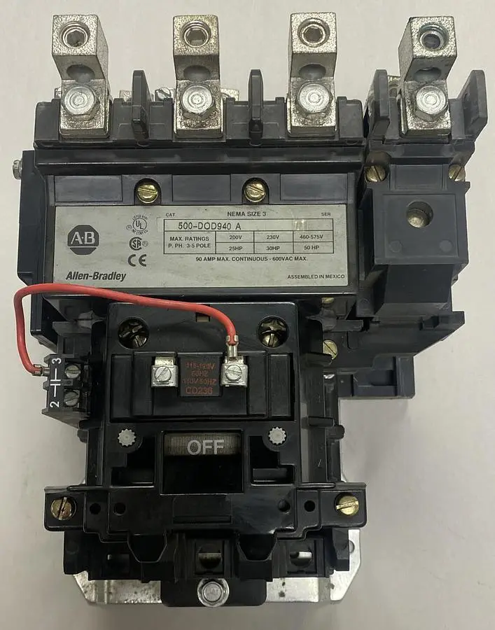 New | in-Stock ALLEN-BRADLEY 500-DOD940 Misc Electrical & Power Parts | Surplus Asset Holdings #1219725