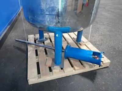 400 Gallons S/s Tank W/agitator