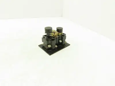 Maintained Push Button Start Stop Light Motor Interlock Switch Black VTG