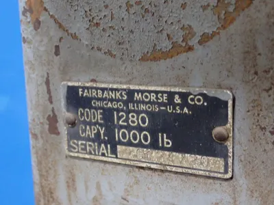 Fairbanks 1000 Lbs Scale