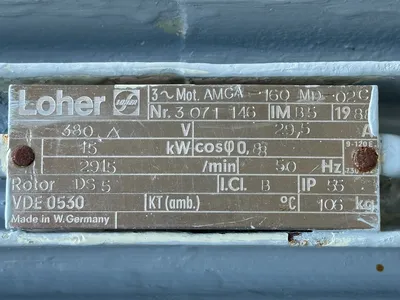 15 kw Silverson inline mixer type 600L