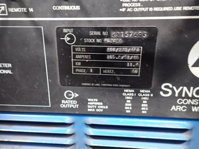Used MILLER SYNCROWAVE 250 Tig Welders Ohio US | HGR 24 #1175314