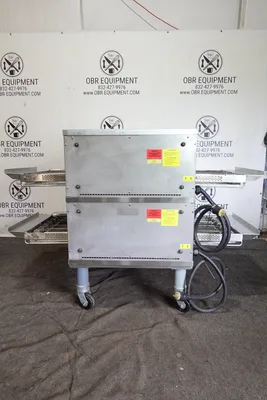 2022 MIDDLEBY MARSHALL CTX ELECTRIC DOUBLE STACK PIZZA CONVEYOR OVEN MODEL DZ33T