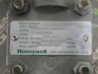 USED HONEYWELL YSTG644-E1G-00000-MB,LP,CR,F1C3-3126