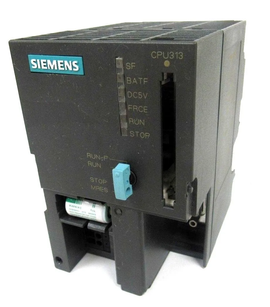 USED SIEMENS 6ES7-313-1AD00-0AB0 CPU MODULE 6ES73131AD000AB0 CPU313