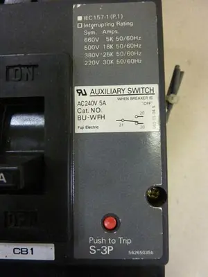 USED FUJI ELECTRIC BU-ESB3015