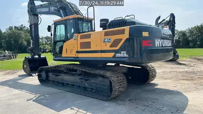 Used 2023 HYUNDAI HX350AL Crawler Excavators Florida US | National Equipment Dealers #1422328