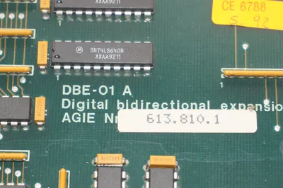 AGIE USA DBE-01 A EXPANSION BOARD DBE01A