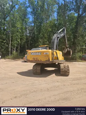 Used 2010 DEERE 200D Excavators Georgia US | Proxy Equipment #1377766