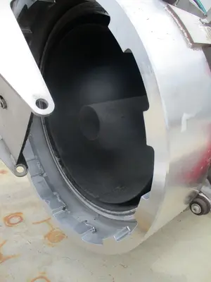 GBI, Stainless reactor / autoclave, 450 psi, 460° F, 46" x 16' ID, 2017