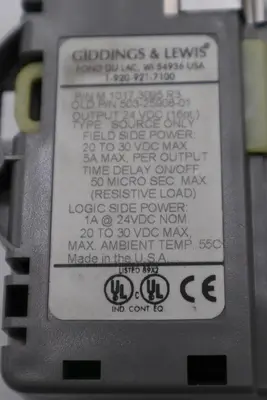 GIDDINGS & LEWIS DANAHER MOTION M.1017.3095 R3 / M10173095 R3 MODULE #6002