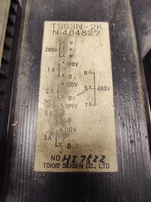 USED TOKYO SEIDEN TSS3N-2K