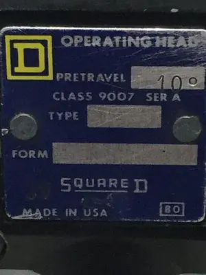 USED SQUARE D 9007AEQ2699