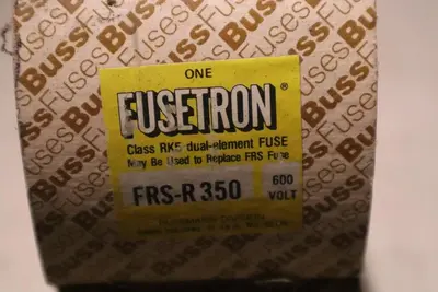 NEW COOPER BUSSMANN FRS-R-350 FUSETRON 350 AMP FUSE STOCK 5805