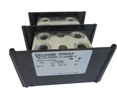 NEW FERRAZ SHAWMUT 69652 POWER DISTRIBUTION BLOCK