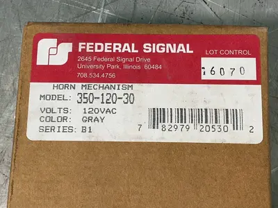 Used FEDERAL SIGNAL DIVISION 35012030 Safety Products (Other) Ohio US | HGR 24 #1488545