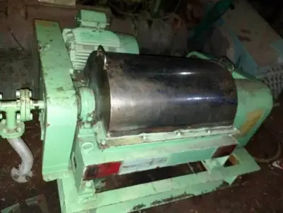 Sharples-Tomoe P3000 decanter centrifuge, 316SS.