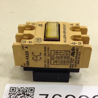 USED ALLEN BRADLEY 195-FA20 SER A