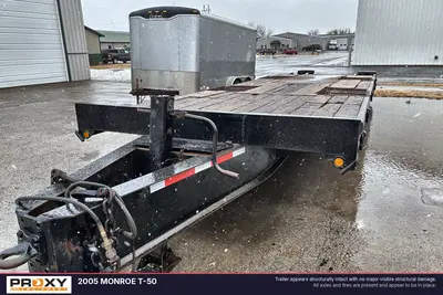Used 2005 MONROE T-50 Flatbed Trailers Wisconsin US | Proxy Equipment #1378103