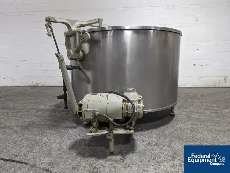 Used Pfaudler 330 Gal Pfaudler Blender, S/S Mixers Ohio US | Federal Equipment Company #128712
