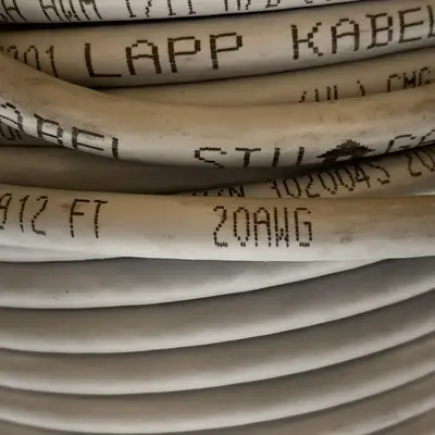 USED LAPP 88 FEET - CABLE UNITRONIC 300 S 88-FT 4C 20 AWG GRAY