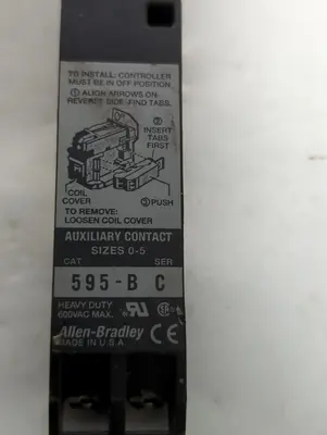 Used ALLEN-BRADLEY 595-B Contact Blocks Ohio US | Surplus Asset Holdings #1553650