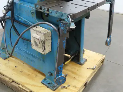 L&J No 18 Mechanical OBI Punch Press 18 Ton 2" Stroke 6" Throat 1.5Hp 3Ph