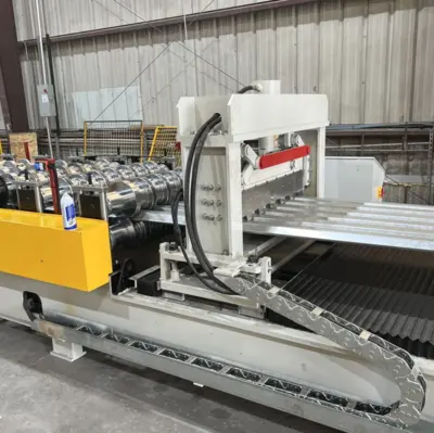 Metal Roof Deck & Floor Deck Roll Forming Machine in Connecticut