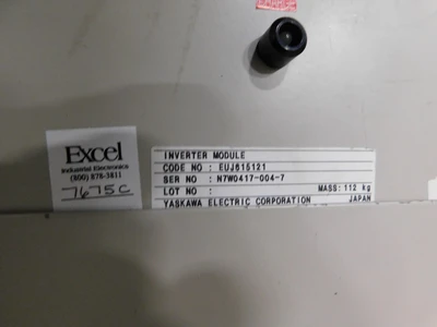Used Yaskawa G5U-4600 Variable Speed Drives Ohio US | Equipment Recovery Corp. #1330408