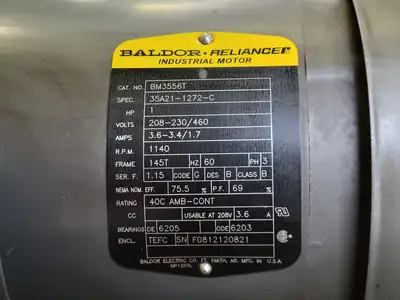 USED BALDOR BM3556T